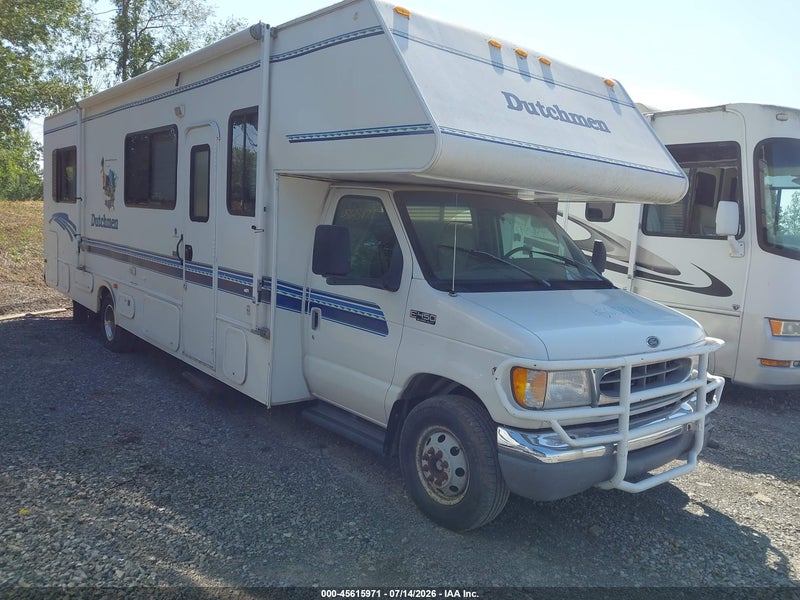 1999 Ford Econoline E450 Super Duty Cutwy  Rv Белый vin: 1FDXE40S4XHA35656