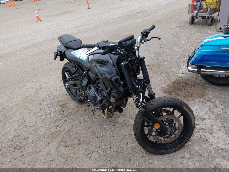2024 Yamaha Mt07 C Black vin: JYARM32Y6RA002094