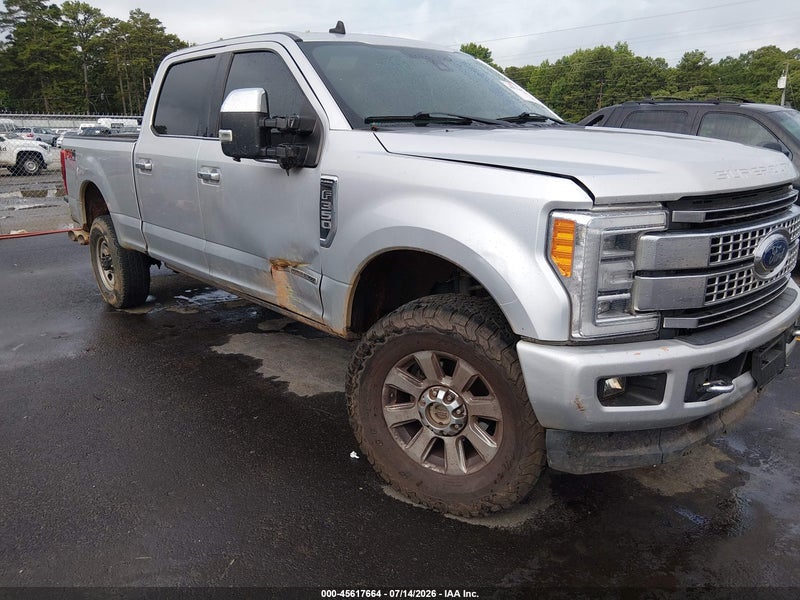 2019 Ford F-350 Platinum Silver vin: 1FT8W3BT1KEC27326