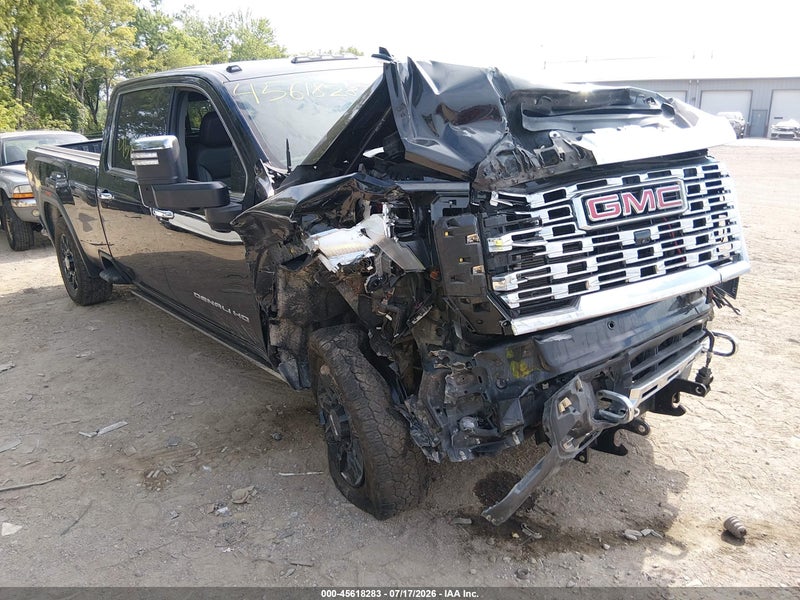 2024 Gmc Sierra 3500hd 4wd  Long Bed Denali Black vin: 1GT49WEY2RF113760