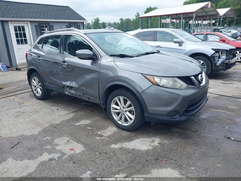 2017 Nissan Rogue Sport Sv Серый vin: JN1BJ1CR3HW117699