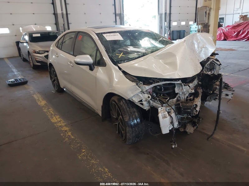 2022 Toyota Corolla Se 6mt White vin: JTDM4MCE1NJ094833
