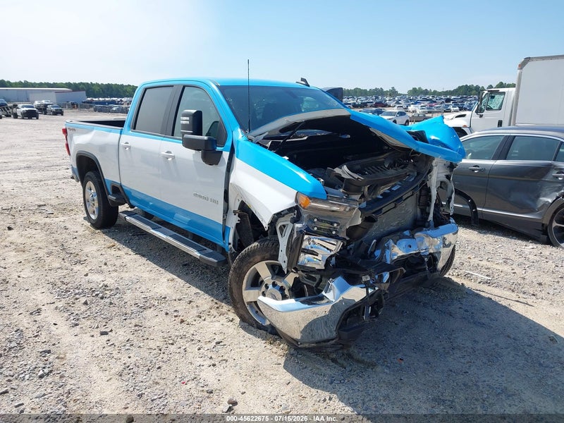 2021 Chevrolet Silverado 2500hd 4wd  Standard Bed Lt White vin: 1GC4YNE73MF147042