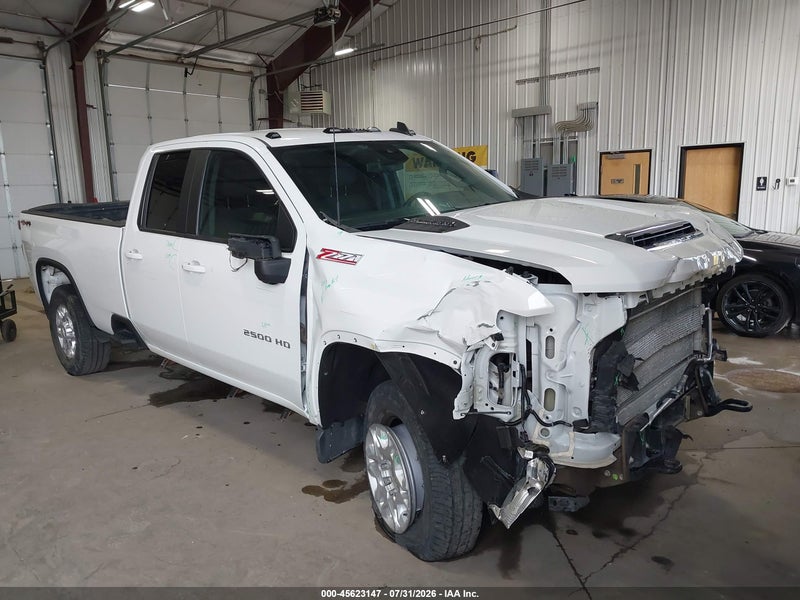 2024 Chevrolet Silverado 2500hd 4wd  Long Bed Lt Белый vin: 1GC5YNEY9RF113434