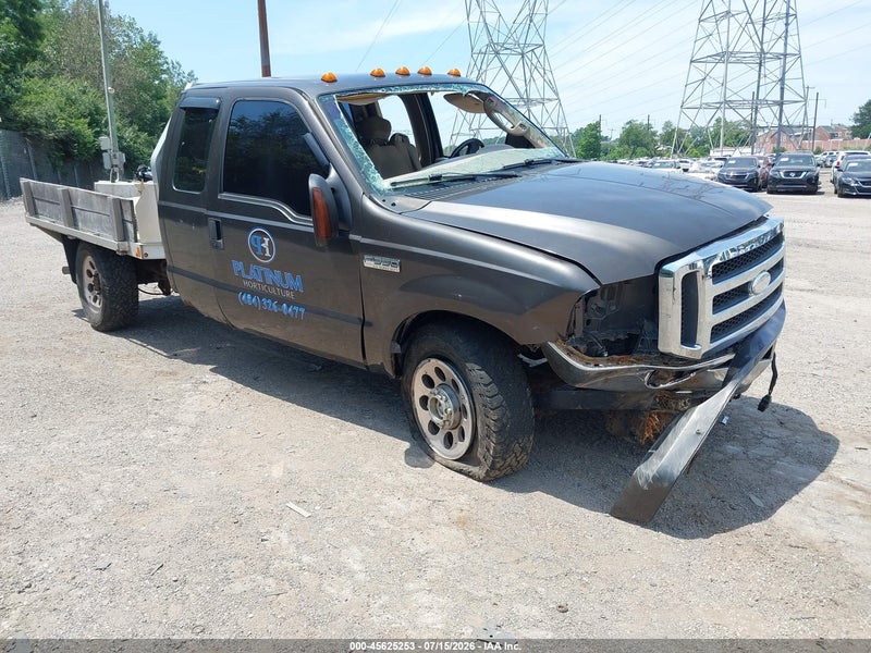 2005 Ford F-350 Lariat/xl/xlt Gray vin: 1FTWX31535EA59796