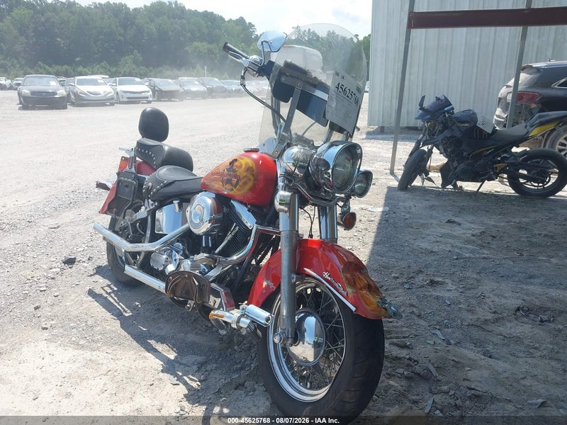 1994 Harley-davidson Flstc   Red vin: 1HD1BJL41RY043715