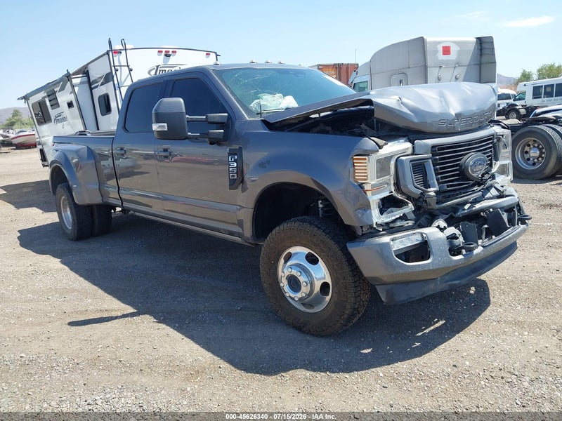 2022 Ford F-350 Lariat Gray vin: 1FT8W3DT4NEC89093