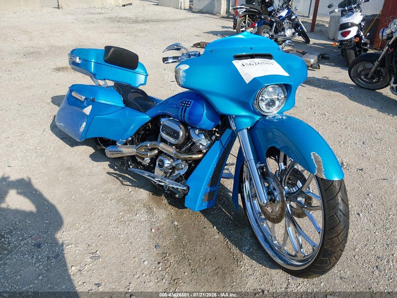 2021 Harley-davidson Flhxs Blue vin: 1HD1KRP17MB607393