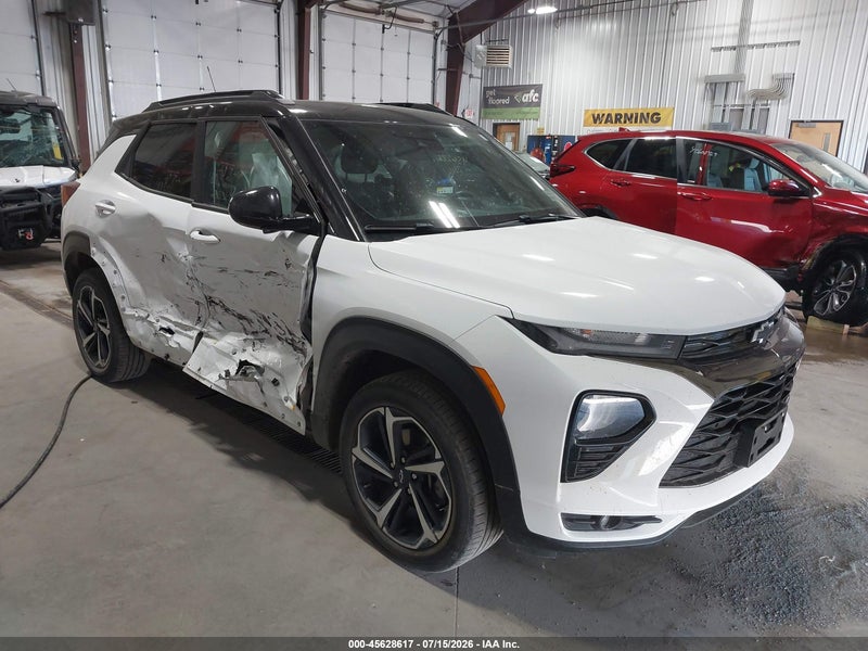 2023 Chevrolet Trailblazer Awd Rs White vin: KL79MUSL7PB203585