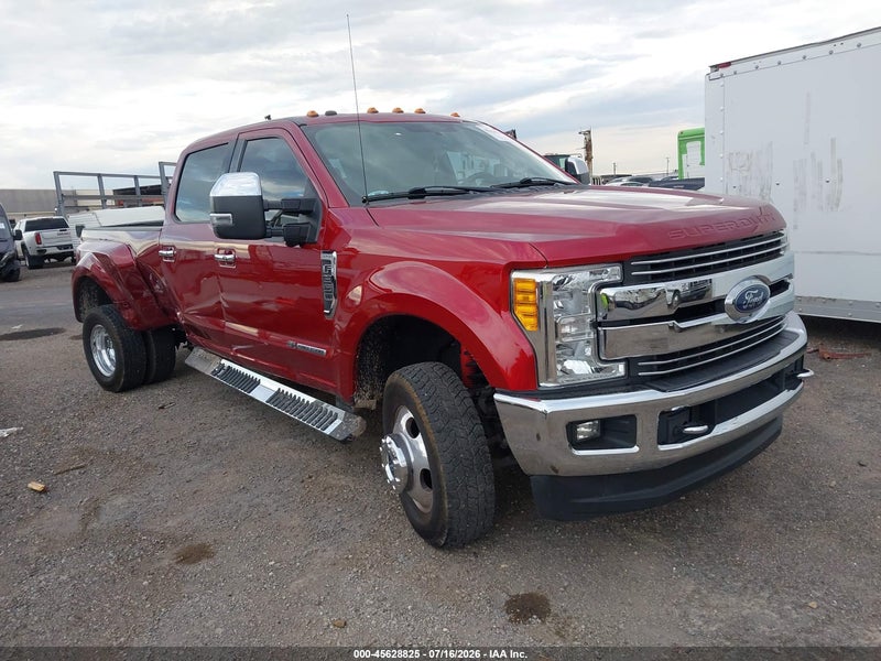2017 Ford F-350 Lariat Красный vin: 1FT8W3DT5HEE70255