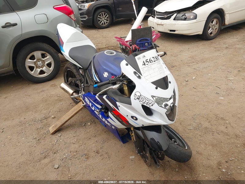 2005 Suzuki Gsx-r600 K Синий vin: JS1GN7CA352110852