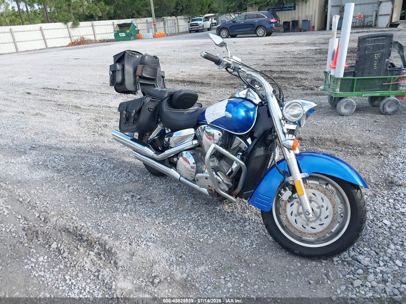 2007 Honda Vtx1300 R Blue vin: 1HFSC526X7A405386