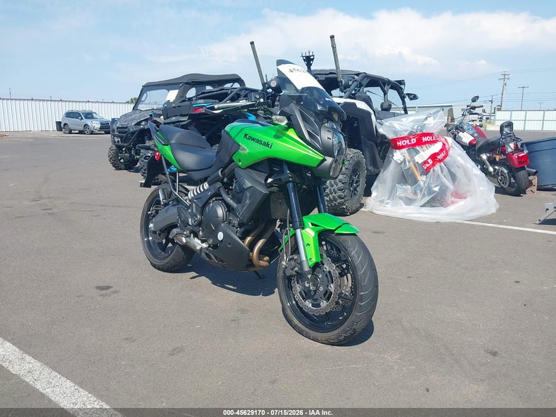 2014 Kawasaki Kle650 D Черный vin: JKALEED14EDA08176