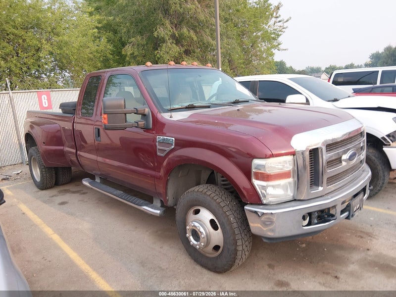 2008 Ford F-350 Fx4/lariat/xl/xlt Maroon vin: 1FTWX33R98EA30047