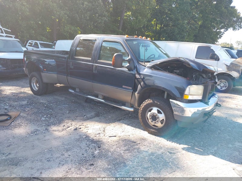 2003 Ford F-350 Lariat/xl/xlt Blue vin: 1FTWW33P53EC01953