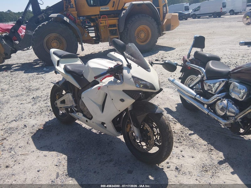 2004 Honda Cbr600 Rr White vin: JH2PC37074M106710