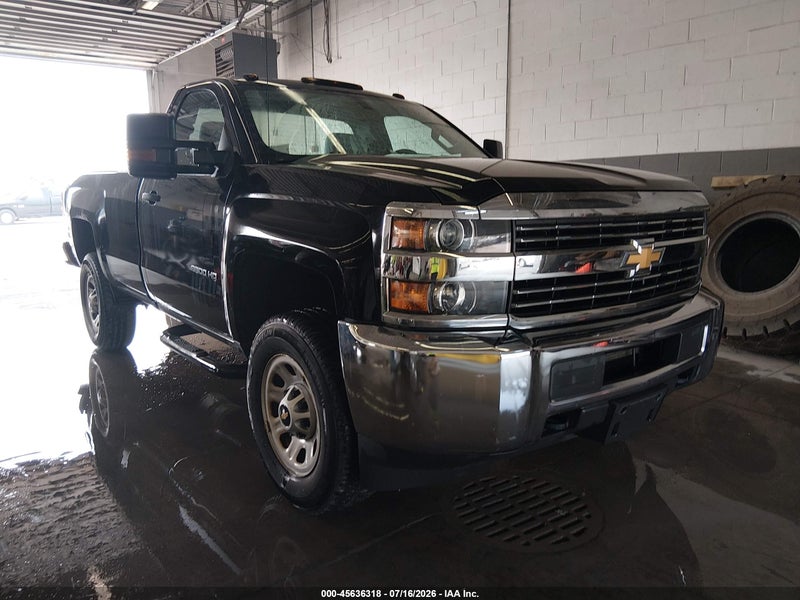2017 Chevrolet Silverado 3500hd Work Truck Black vin: 1GC3KYCG7HZ378421