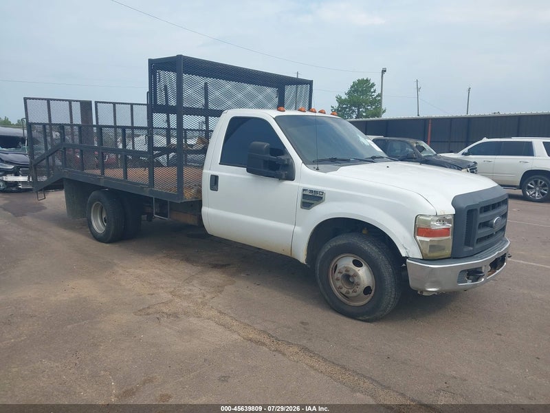 2008 Ford Super Duty F-350 Drw Xl/xlt White vin: 1FDWF36518EA69397