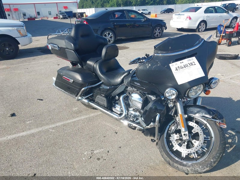 2014 Harley-davidson Flhtk Electra Glide Ultra Ltd Black vin: 1HD1KEL17EB699878