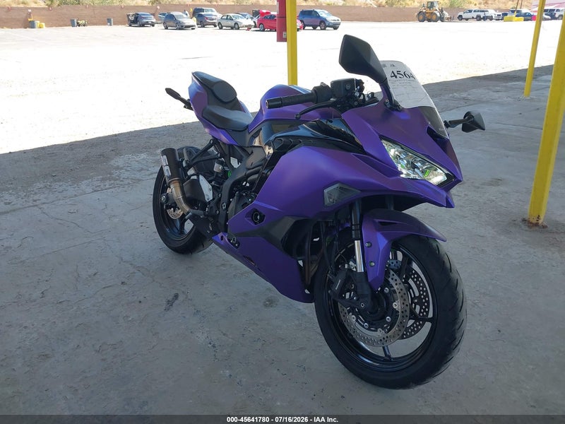2025 Kawasaki Zx400 S Purple vin: ML5ZXCS18SDA34688