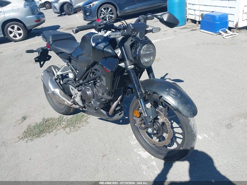 2024 Honda Cbf300 Na Black vin: MLHNC5551R5400287