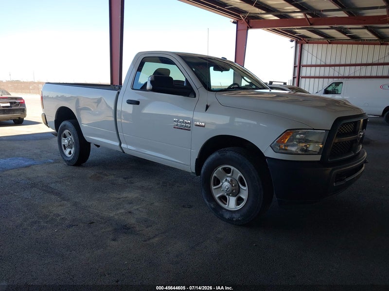 2016 Ram 3500 Tradesman White vin: 3C63R2AT6GG304535