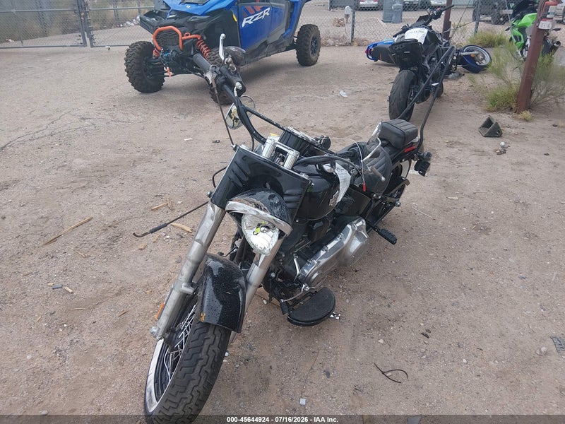 2014 Harley-davidson Fls Softail Slim Black vin: 1HD1JRV13EB053695