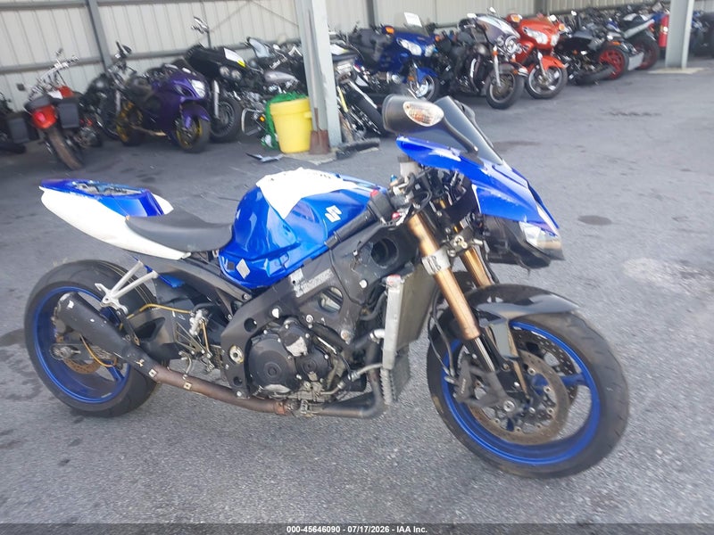 2008 Suzuki Gsx-r1000   Blue vin: JS1GT77A882100127