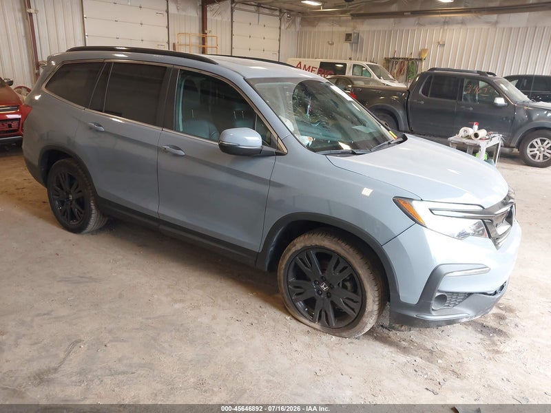 2022 Honda Pilot Awd Special Edition Gray vin: 5FNYF6H22NB094773