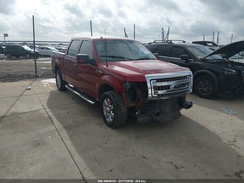 2013 Ford F-150 Xlt vin: 1FTFW1CF4DFC56630