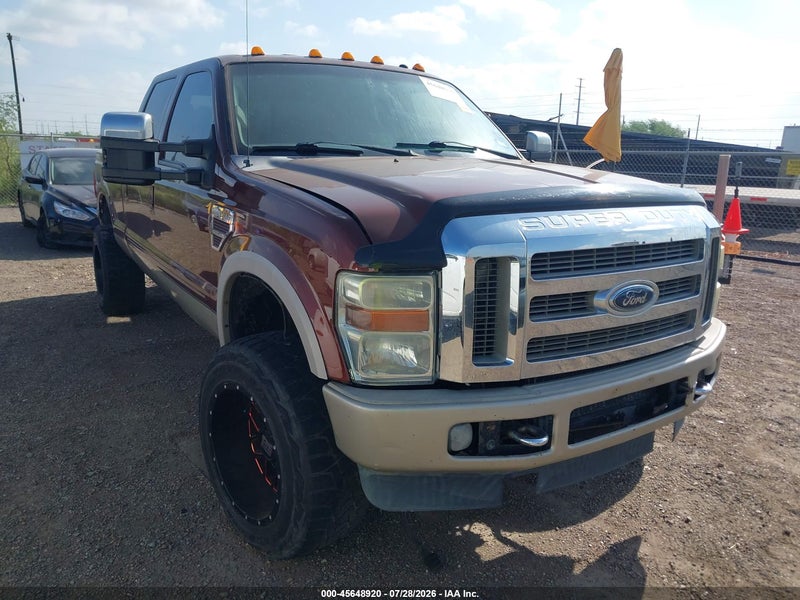 2008 Ford Super Duty F-350 Srw   Темно-бордовый vin: 1FTWW31R28ED60277