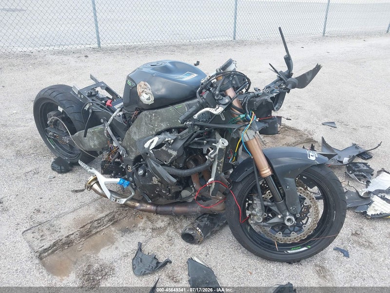 2008 Kawasaki Zx1000 E Black vin: JKAZXCE188A012712