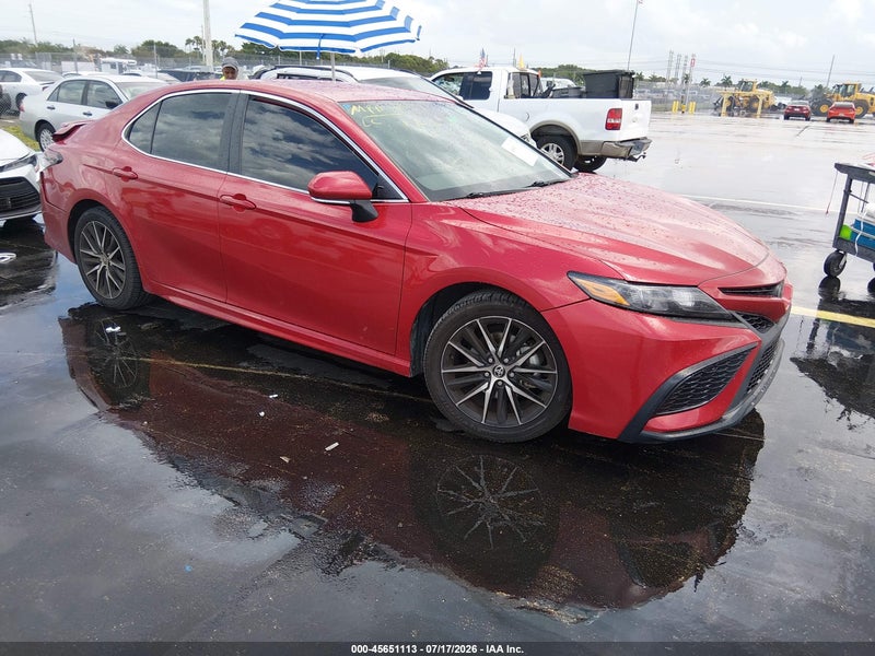 2024 Toyota Camry Se Красный vin: 4T1G11AK7RU212431