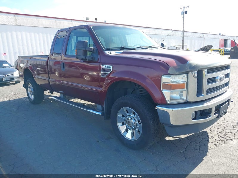 2008 Ford Super Duty F-350 Srw Fx4/lariat/xl/xlt Бордовый vin: 1FTWX31R98EC46113
