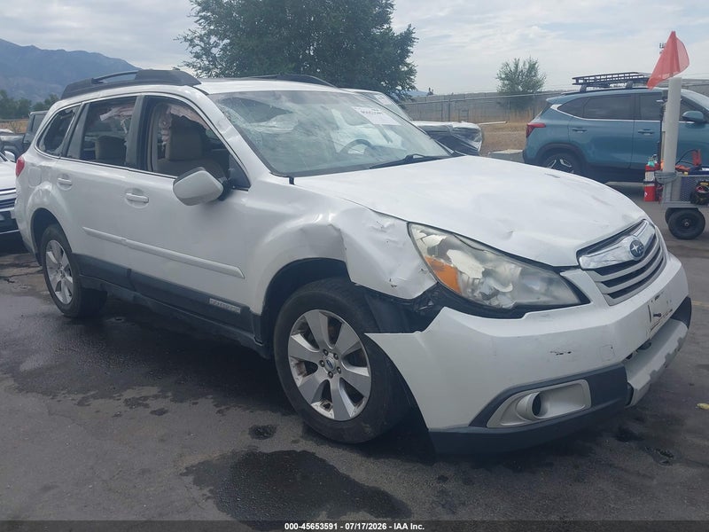 2012 Subaru Outback 3.6r Limited White vin: 4S4BRDLC6C2207914