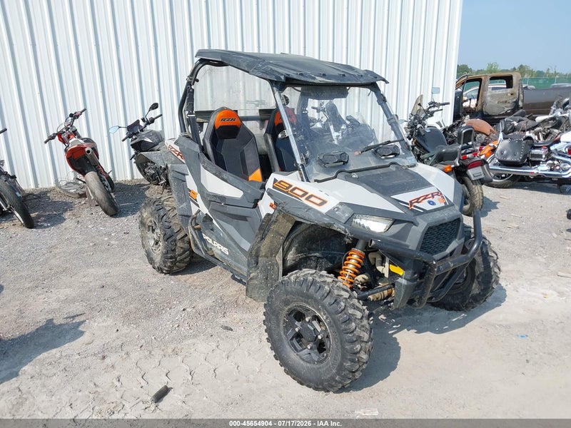 2019 Polaris Rzr S 900 Eps Gray vin: 3NSVBE878KH831249