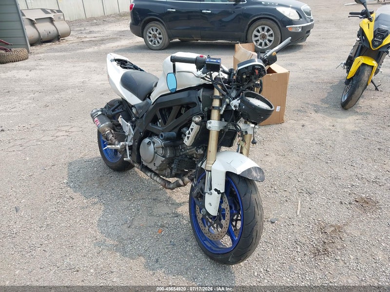 2006 Suzuki Sv650   White vin: JS1VP53A662105457