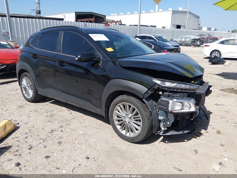 2021 Hyundai Kona Sel Черный vin: KM8K2CAA4MU599166