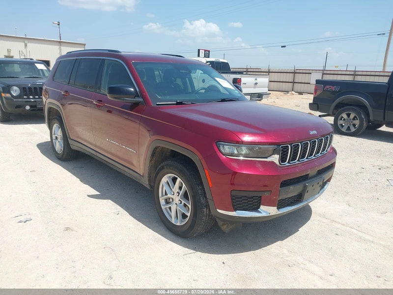 2023 Jeep Grand Cherokee L Laredo 4x2 Maroon vin: 1C4RJJAG7P8818083