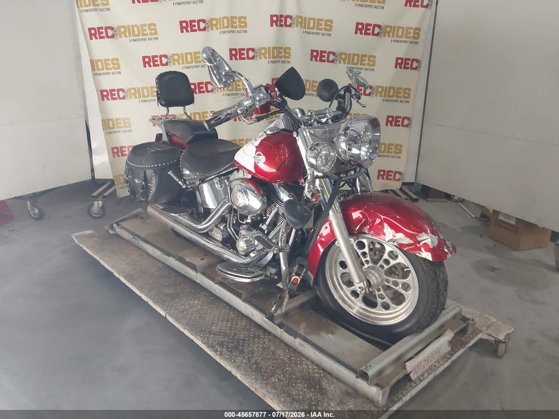 2004 Harley-davidson Flstci   Red vin: 1HD1BWB164Y055243