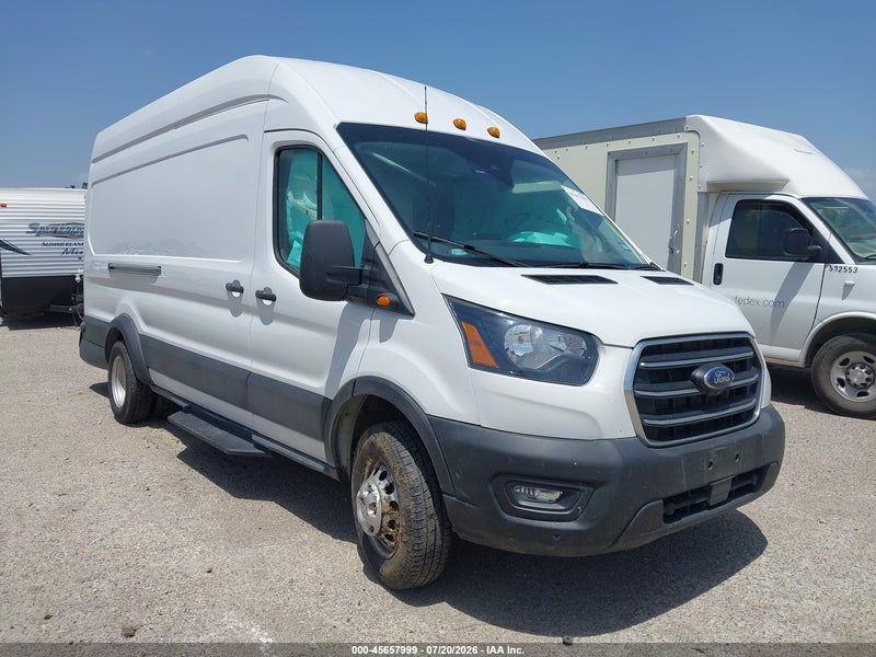 2020 Ford Transit-350 Cargo Van   White vin: 1FTRS4X89LKB67115