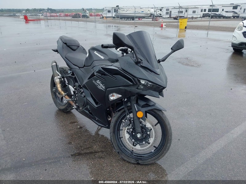 2026 Kawasaki Ex500   Black vin: ML5EXGG13TDA90750