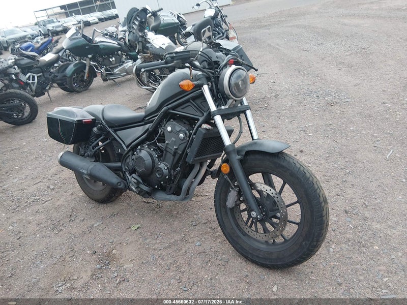 2019 Honda Cmx500 A Black vin: MLHPC5659K5201260