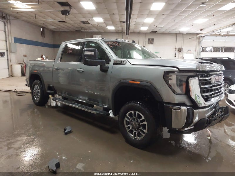 2025 Gmc Sierra 2500hd 4wd  Standard Bed Sle Silver vin: 1GT4UME79SF290550