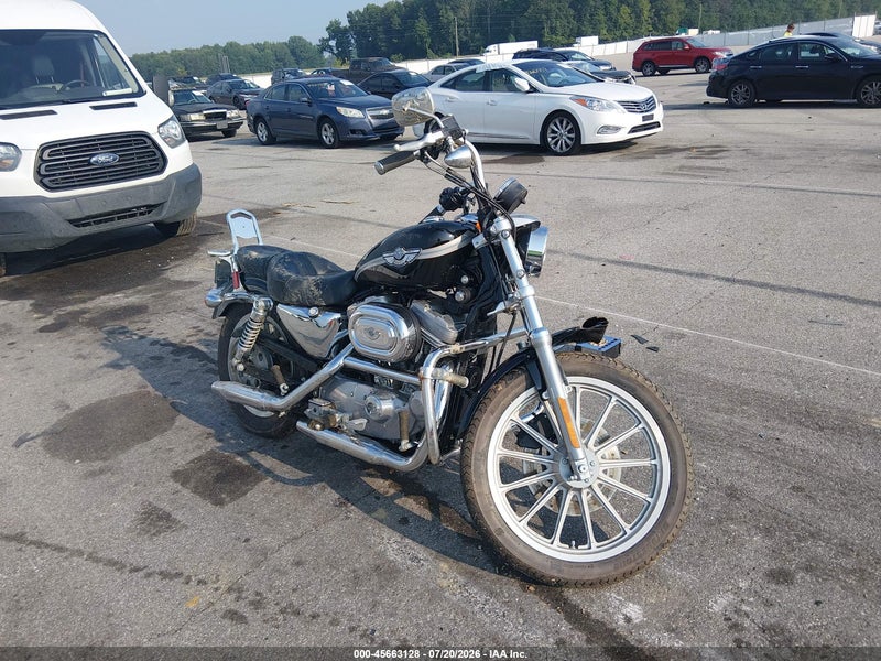 2003 Harley-davidson Xl883 Hugger Black vin: 1HD4CEM193K432313