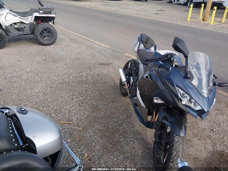 2023 Kawasaki Ex400   Синий vin: JKAEXKG17PDAL6036