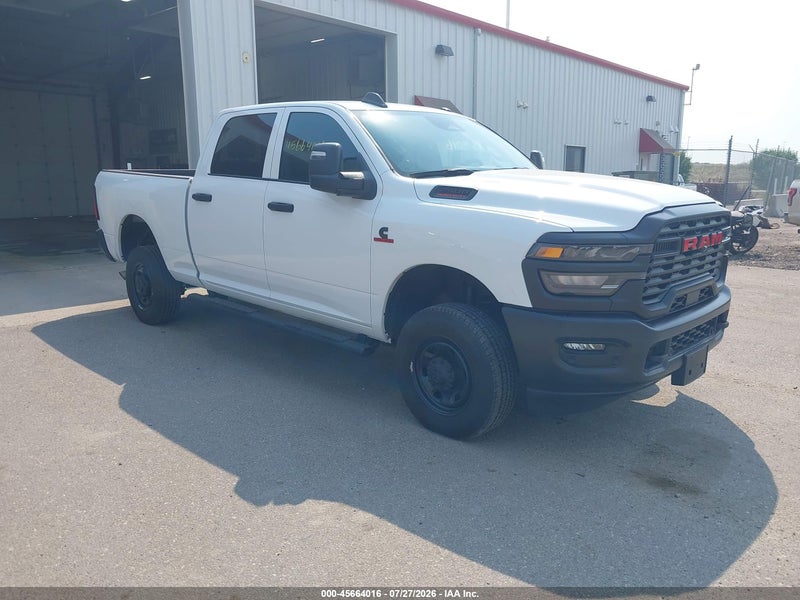 2025 Ram 2500   White vin: 3C63R5CL3SG552023