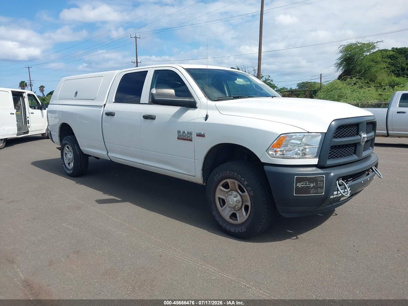 2017 Ram 3500 Tradesman  4x4 8' Box Белый vin: 3C63R3GT6HG775275