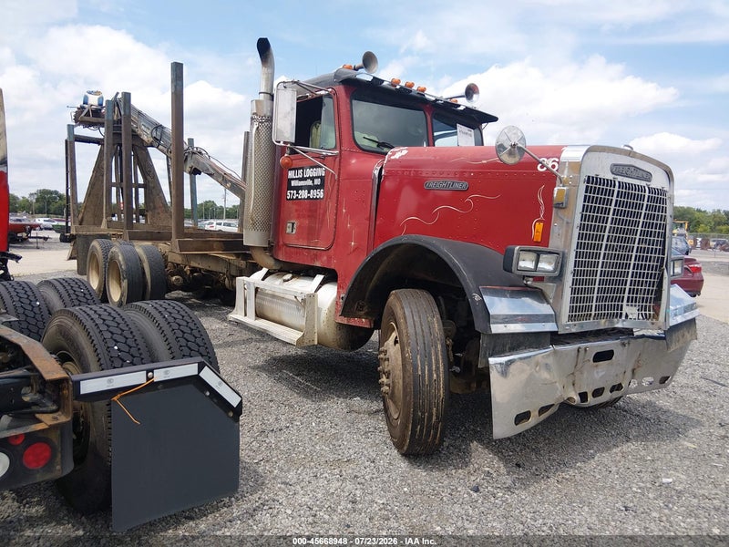 1986 Freightliner Conventional Flc Темно-бордовый vin: 1FUPYCYB9GP277206