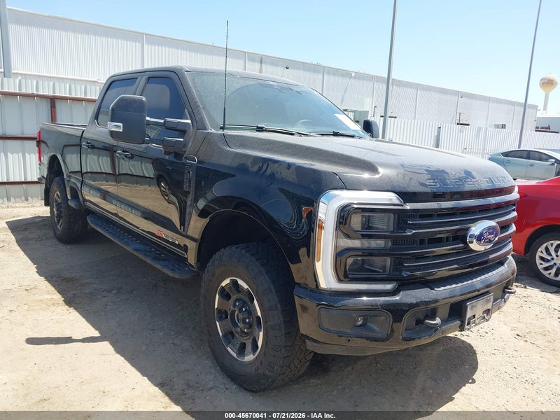 2025 Ford F-250 Platinum Black vin: 1FT8W2BM9SED67269
